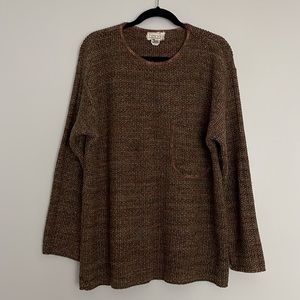 Vintage NISHA Heavy Knit Sweater Womens One Size